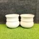 Vintage Painting Matki Shape Ceramic Pots-ST8586