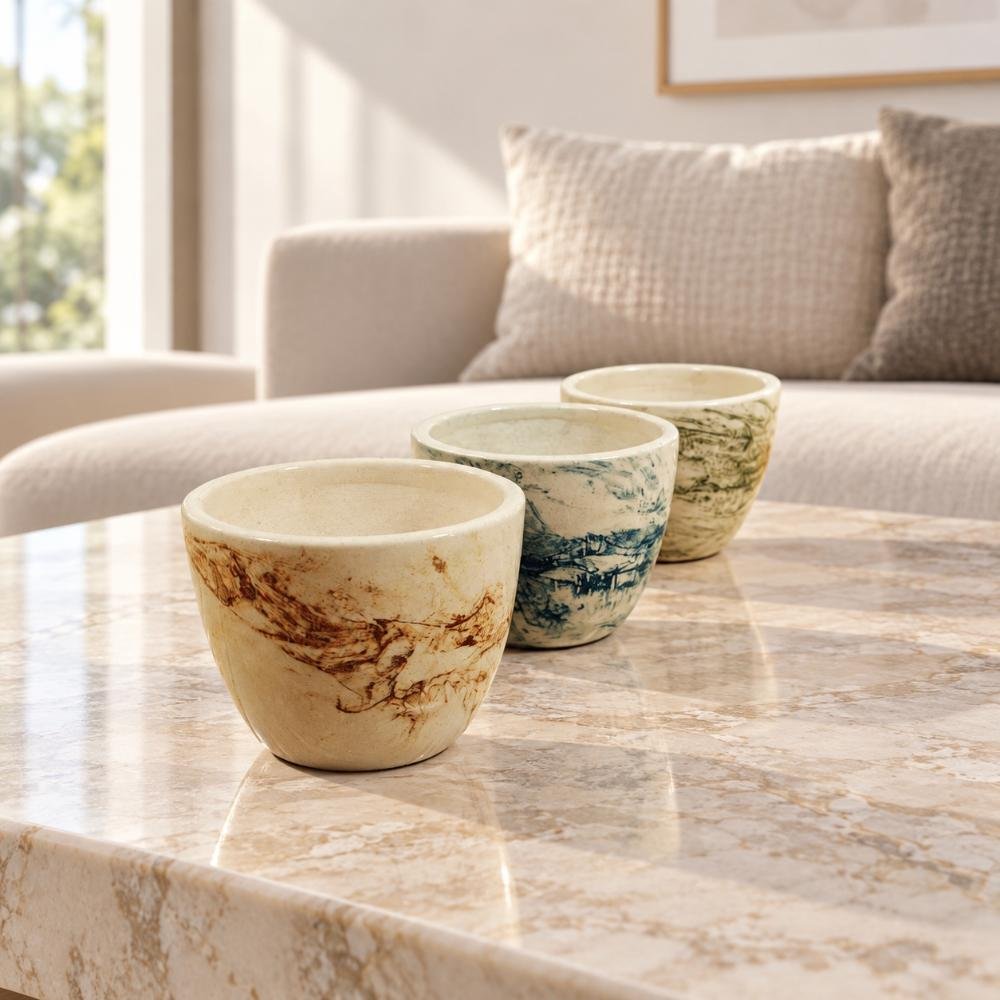 aap-018-small-beige-marbled-ceramic-pot-lifestyle-3 Small Beige Marbled Ceramic Pot - Image 1