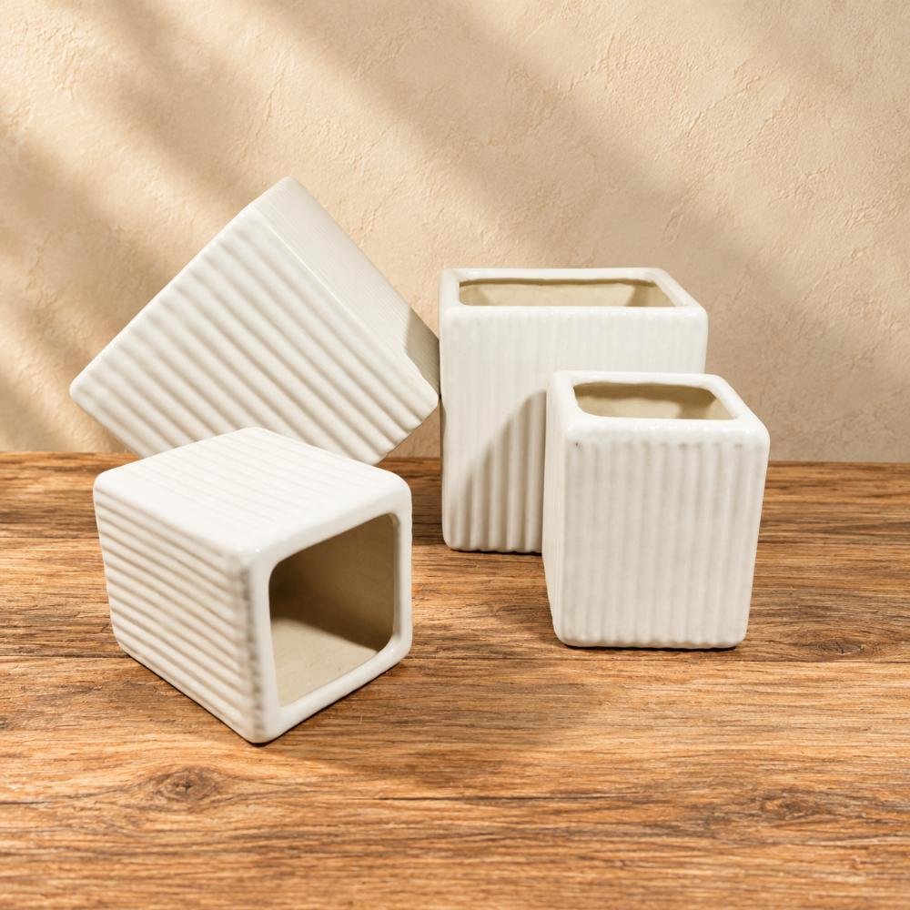 aap-065-medium-white-rectangular-ceramic-planter-set-ai-lifestyle-01 Medium White Rectangular Ceramic Planter Set - Image 1