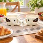 Cat Face Ceramic Cup