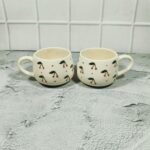 Cherry Print Ceramic Mug - Image 2