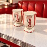 Cola Style Footed Ceramic Tumbler