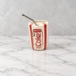Cola Style Straw Ceramic Mug - Image 2