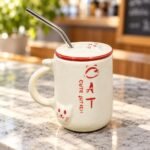 Cola Style Straw Ceramic Mug - Image 2