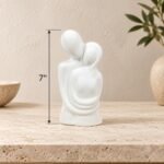 Embracing Couple Ceramic Figurine - Image 2