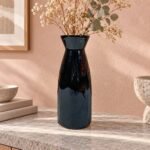 Flared Rim Ceramic Bottle Vase