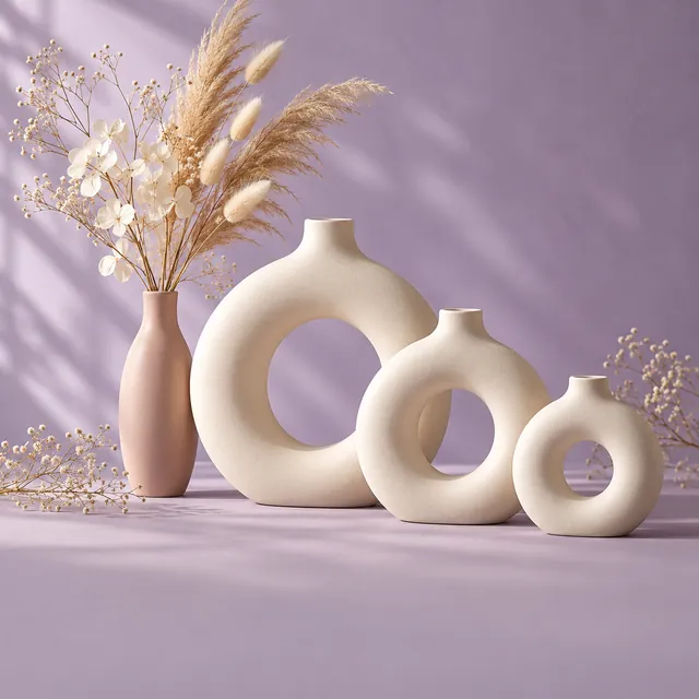 Flower Vase - Khurja Ceramic
