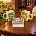 Green I Love Books Ceramic Mug