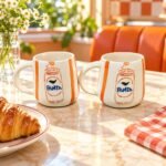 Orange Soda Label Ceramic Mug