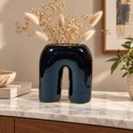 Smooth Arch Ceramic Vase
