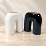 Smooth Arch Ceramic Vase - Image 2