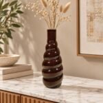 Spiral Bottle Ceramic Vase