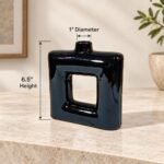 Square Frame Ceramic Vase - Image 3