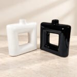 Square Frame Ceramic Vase - Image 2
