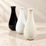 Teardrop Ceramic Bud Vase - Image 2