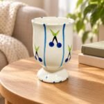 Watermelon Footed Ceramic Cup - Image 2