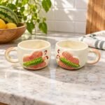 Watermelon Print Ceramic Mug
