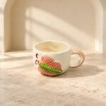 Watermelon Print Ceramic Mug - Image 2